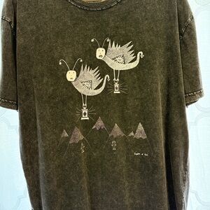 Graphic Short Sleeve Tee - Black